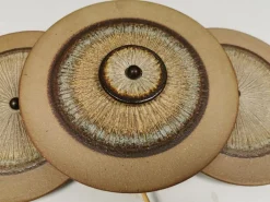 Pamono Vintage Ceramic Wall Lamp by Noomi Backhausen and Paul Brandborg for Danish Søholm, 1960s><noscript><img width=