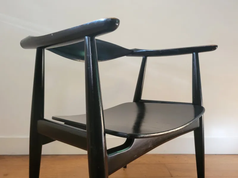 Discount Pamono Vintage CH35 Chair by Hans J. Wegner for Carl Hansen, 1950s