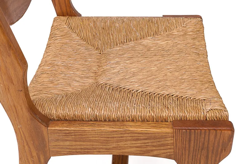 Clearance Pamono Vintage Chairs by Guillerme Et Chambron, 1950s, Set of 12