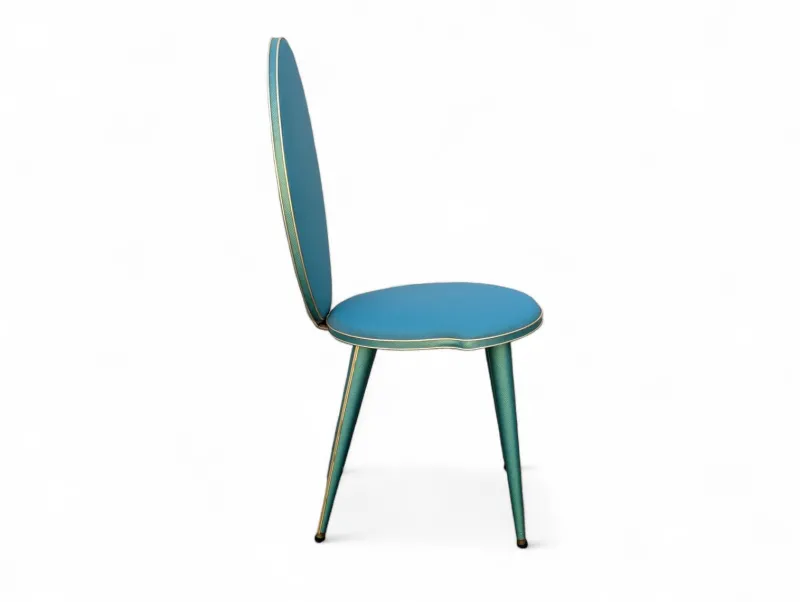 New Pamono Vintage Chairs in the style of Umberto Mascagni, 1950s, Set of 6