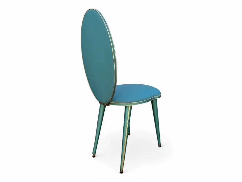 New Pamono Vintage Chairs in the style of Umberto Mascagni, 1950s, Set of 6
