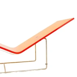 Pamono Vintage Chaise Lounge in Orange by Jean-Marie Massaud, 1990s><noscript><img width=