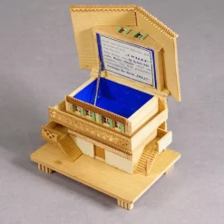 Pamono Vintage Chalet Deluxe Sewing Keepsake Box, 1950s><noscript><img width=