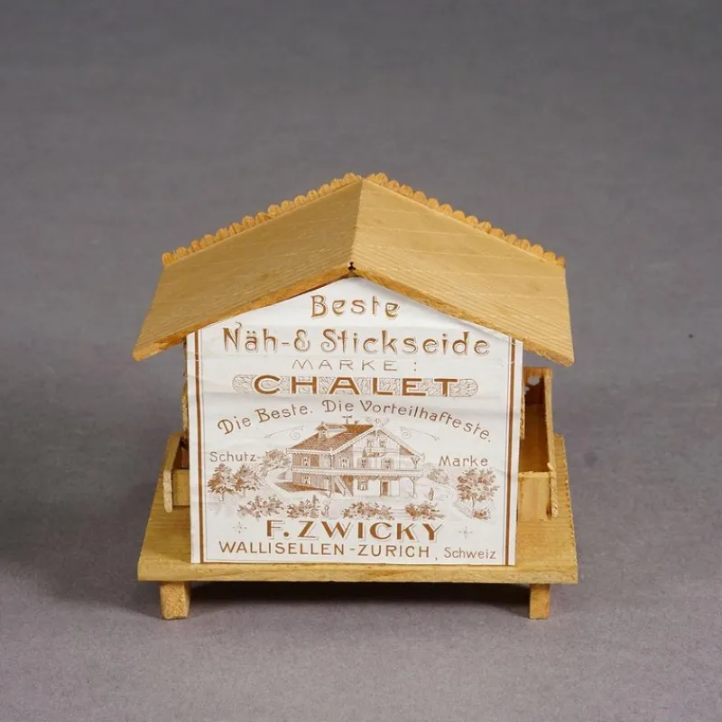 Pamono Vintage Chalet Deluxe Sewing Keepsake Box, 1950s> Trunks Crates & Baskets