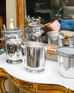 Pamono Vintage Champagne Cooler and Ice Bucket from Christofle Ormesson><noscript><img width=