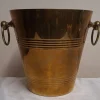 Pamono Vintage Champagne Cooler in Brass, 1960s> Ice Buckets & Wine Coolers