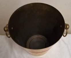 Pamono Vintage Champagne Cooler in Brass, 1960s><noscript><img width=