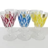 Discount Pamono Vintage Champagne Glasses Harlequin from VMC France, Reims, 1960s New, Set of 6