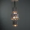 Pamono Vintage Chandelier in Glass, 1960s> Ceiling Lights