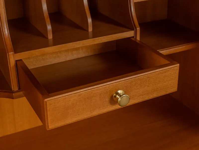 Pamono Vintage Cherry Secretary, 1960s> Secretaires