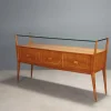 Discount Pamono Vintage Chest of Drawers in Cherrywood Veneer, 1950s