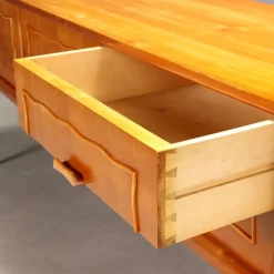 Discount Pamono Vintage Chest of Drawers in Cherrywood Veneer, 1950s