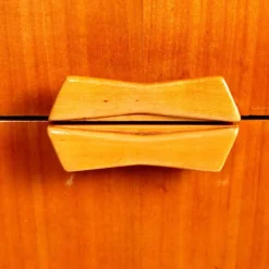 Discount Pamono Vintage Chest of Drawers in Cherrywood Veneer, 1950s