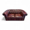 Pamono Vintage Chesterfield Two-Seater Sofa in Leather> Couches & Sofas