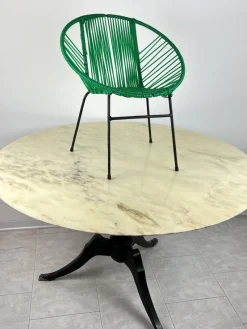 Pamono Vintage Children's Chair in Iron and Plastic, Italy, 1950s> Children's Chairs