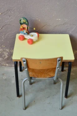 Hot Pamono Vintage Children's Desk and Chair, Set of 2