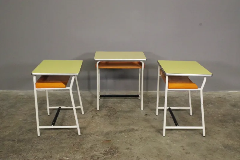 Outlet Pamono Vintage Children's School Desks, 1960s, Set of 3