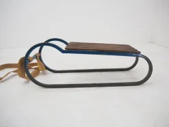 Best Pamono Vintage Children's Sleigh in Steel and Wood, 1920