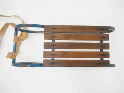 Best Pamono Vintage Children's Sleigh in Steel and Wood, 1920