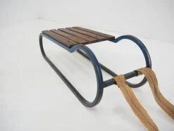Best Pamono Vintage Children's Sleigh in Steel and Wood, 1920
