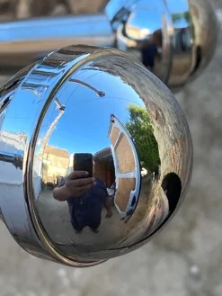 New Pamono Vintage Chrome Metal Coat Rack, 1970s