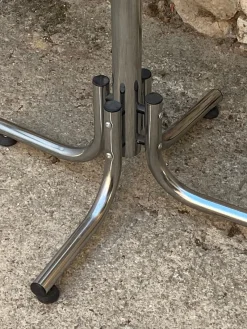 New Pamono Vintage Chrome Metal Coat Rack, 1970s