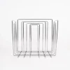 Pamono Vintage Chrome-Plated Magazine Rack in the of Style Willi Glaeser for TMP, 1980s> Magazine Racks