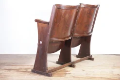 Pamono Vintage Cinema Bench from Ton, 1960s><noscript><img width=