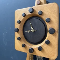 Pamono Vintage Clock by Guillerme Et Chambron for Votre Maison, 1970s><noscript><img width=
