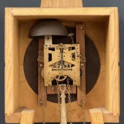 Pamono Vintage Clock by Guillerme Et Chambron for Votre Maison, 1970s><noscript><img width=