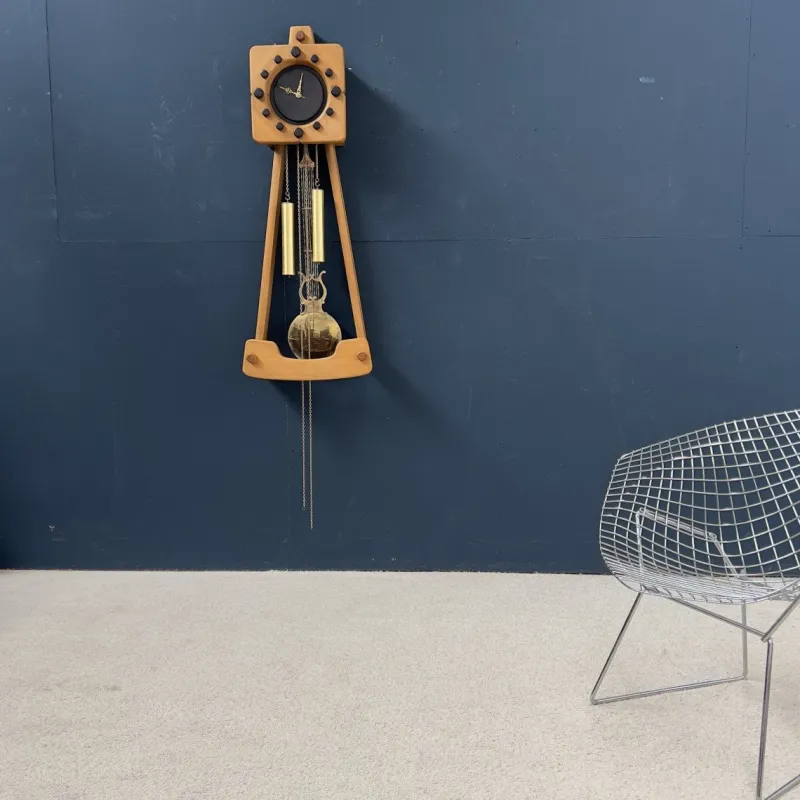 Pamono Vintage Clock by Guillerme Et Chambron for Votre Maison, 1970s> Clocks