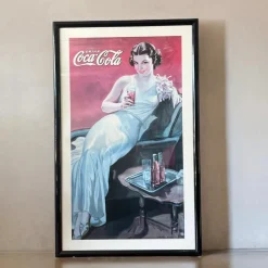 Pamono Vintage Coca Cola Poster, 1970s><noscript><img width=