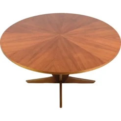 New Pamono Vintage Coffee Table in Teak by Holger Georg Jensen for Kubus, 1960s