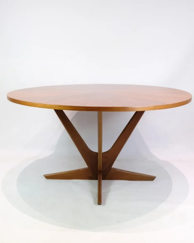 New Pamono Vintage Coffee Table in Teak by Holger Georg Jensen for Kubus, 1960s