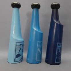 Pamono Vintage Collectible Glass Bottles by Salvador Dali, 1970s, Set of 3><noscript><img width=