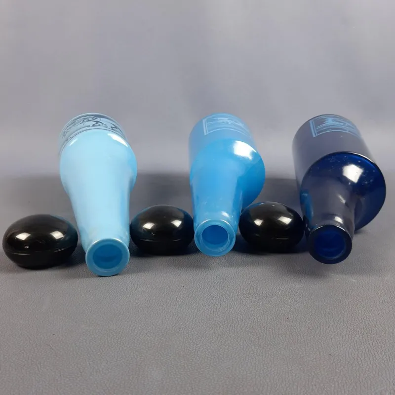 Pamono Vintage Collectible Glass Bottles by Salvador Dali, 1970s, Set of 3> Bottles, Carafes & Jugs