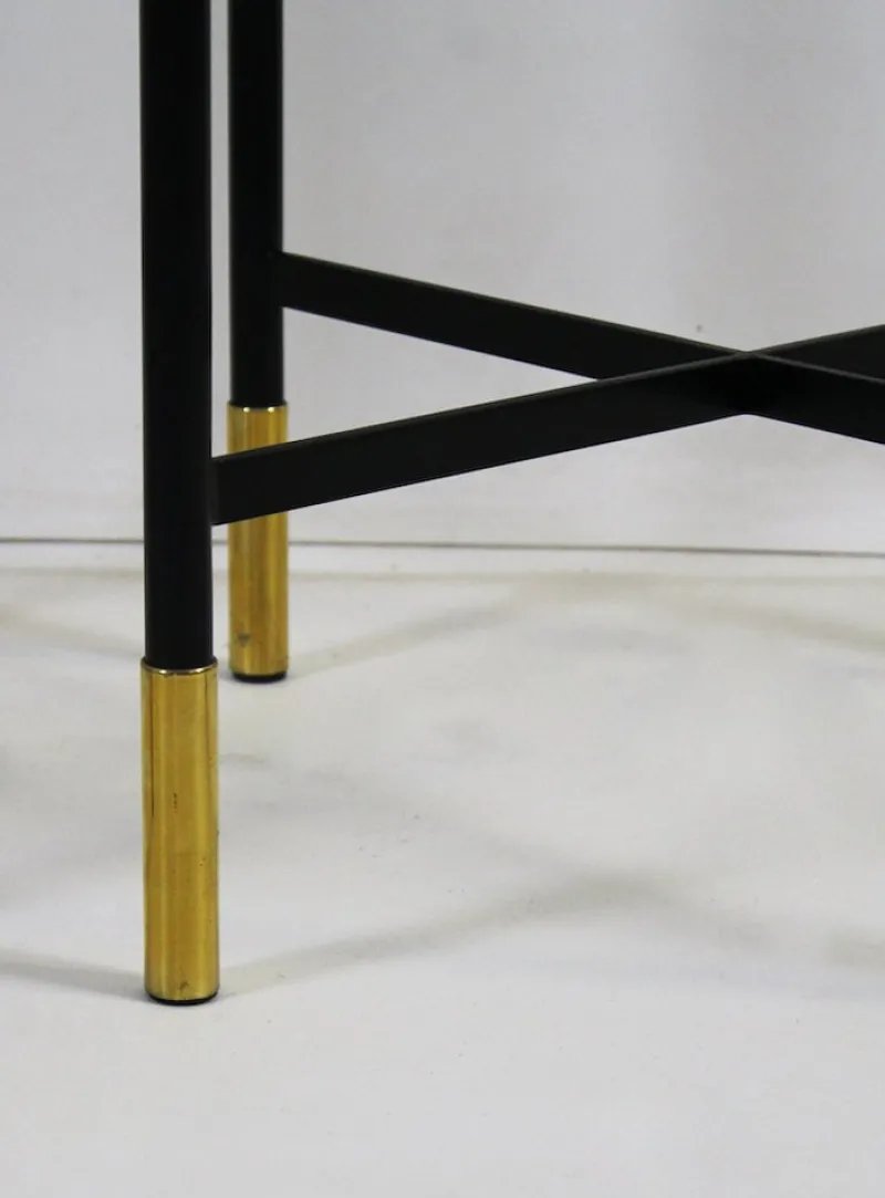 Clearance Pamono Vintage Column in Brass & Metal, 1970s