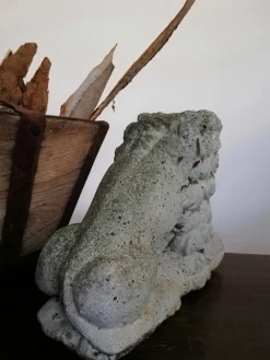 Pamono Vintage Concrete Lion Garden Statue><noscript><img width=