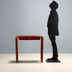 Pamono Vintage Console Table in Mahogany Veneer, Italy, 1940s> Console Tables