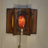 Pamono Vintage Copper and Resin Wall Light from Accolay, 1950s> Wall Lights & Sconces