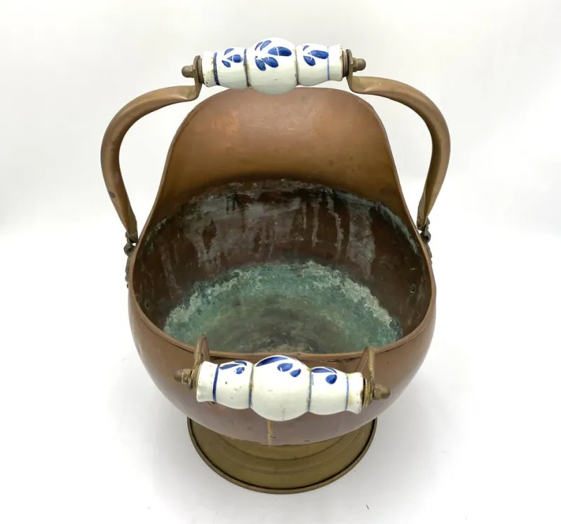 Pamono Vintage Copper Vessel, 1920s> Garden Accessories
