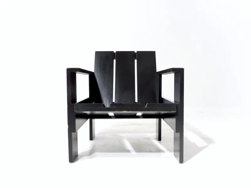 Outlet Pamono Vintage Crate Children's Chair by Gerrit Rietveld for Rietveld, 2005