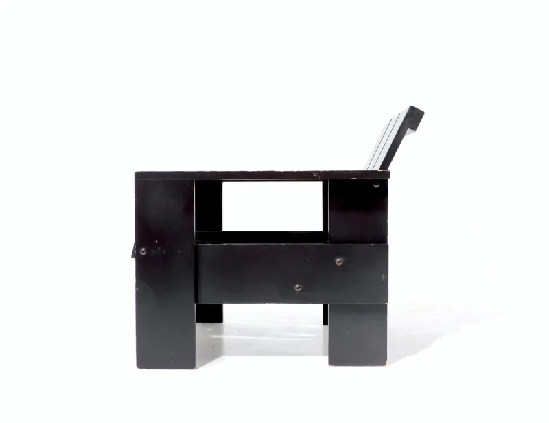 Outlet Pamono Vintage Crate Children's Chair by Gerrit Rietveld for Rietveld, 2005