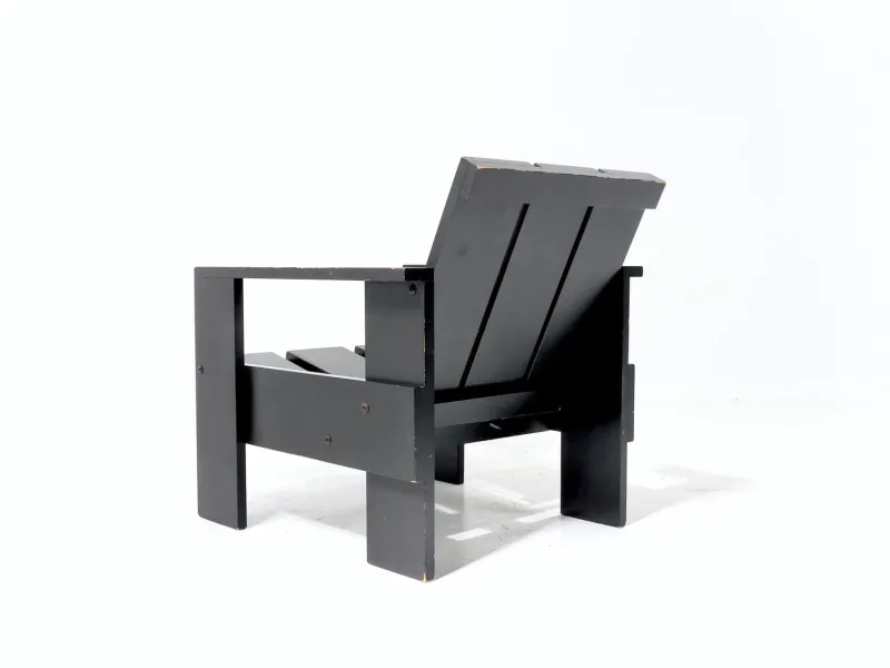Outlet Pamono Vintage Crate Children's Chair by Gerrit Rietveld for Rietveld, 2005
