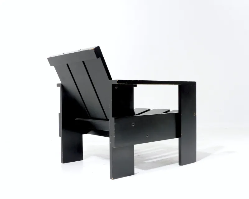 Outlet Pamono Vintage Crate Children's Chair by Gerrit Rietveld for Rietveld, 2005