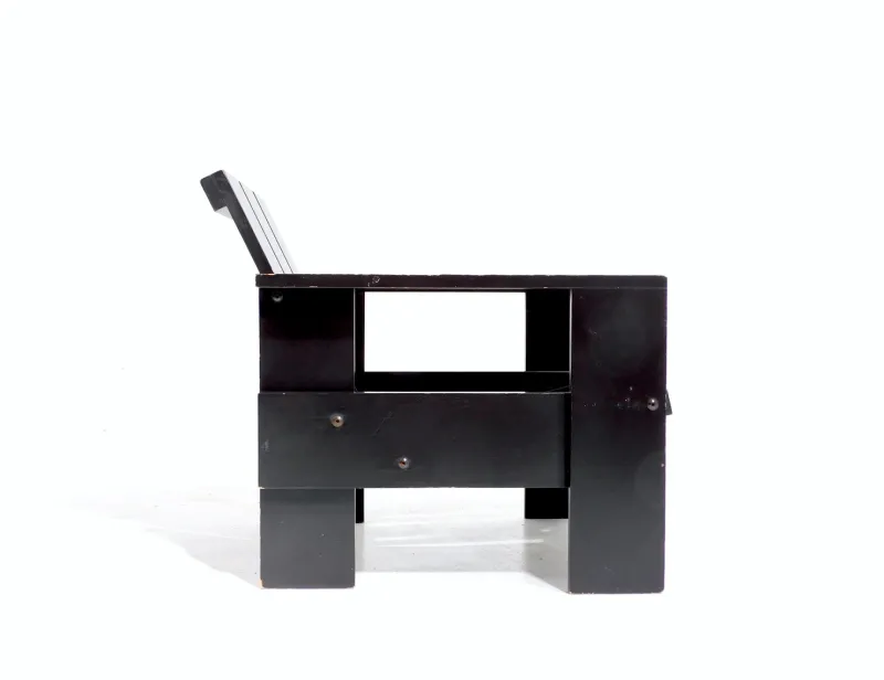 Outlet Pamono Vintage Crate Children's Chair by Gerrit Rietveld for Rietveld, 2005