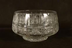 Pamono Vintage Crystal Bowls, 1940s, Set of 5><noscript><img width=