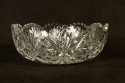 Pamono Vintage Crystal Bowls, 1940s, Set of 5><noscript><img width=