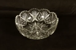 Pamono Vintage Crystal Bowls, 1940s, Set of 5><noscript><img width=