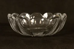 Pamono Vintage Crystal Bowls, 1940s, Set of 5><noscript><img width=